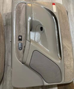 NBS Chevy Silverado - GMC Sierra 1999-2002, Light gray color, Door panels.