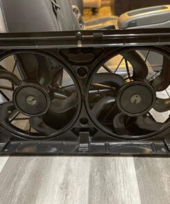 Alternative view of OEM E fans with harness 99 Silverado, Sierra, Suburban, Tahoe, Yukon, Avalanche, Denali, Escalade