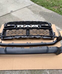 Dodge ram 2019_2015 Front grille for Dodge, along with the upper and lower trim pieces in matte black