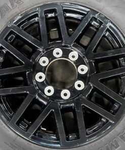 Alternative view of Ford Super Duty 20 inch wheels.