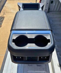 Alternative view of F-250 F-350 F-450 Grey Center Console Unit