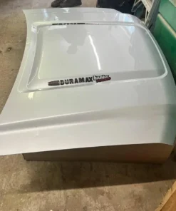 Alternative view of 2015-2019 GMC Sierra 2500 3500 OEM Hood Panel.