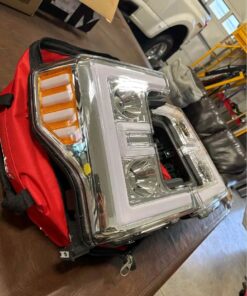 LED Projector Lights with DRL C Bar