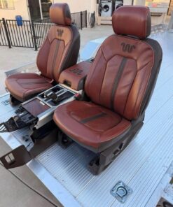 Alternative view of Ford F250 King Ranch Seats